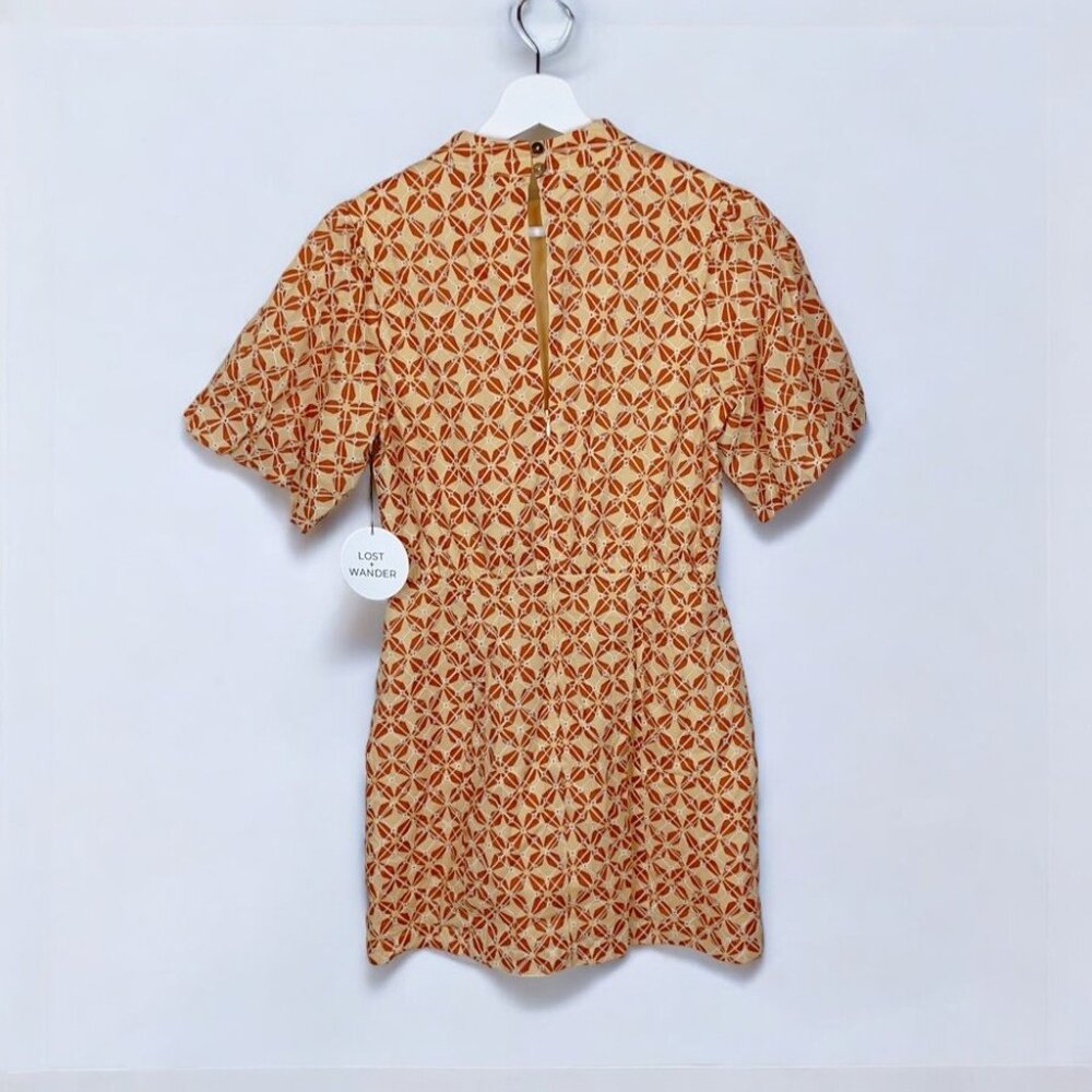 NWT LOST+WANDER Golden Dawn Mini Dress - Picture 3 of 5